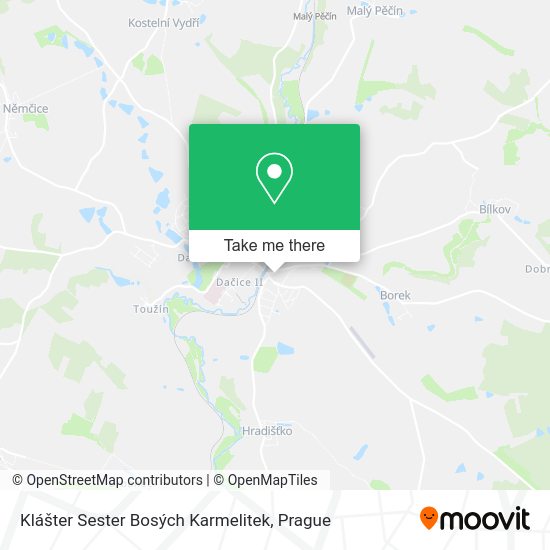 Klášter Sester Bosých Karmelitek map