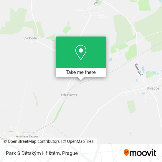 Park S Dětským Hřištěm map