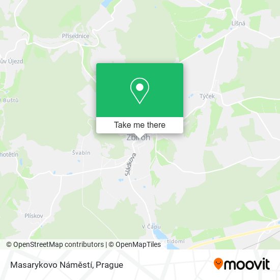 Masarykovo Náměstí map