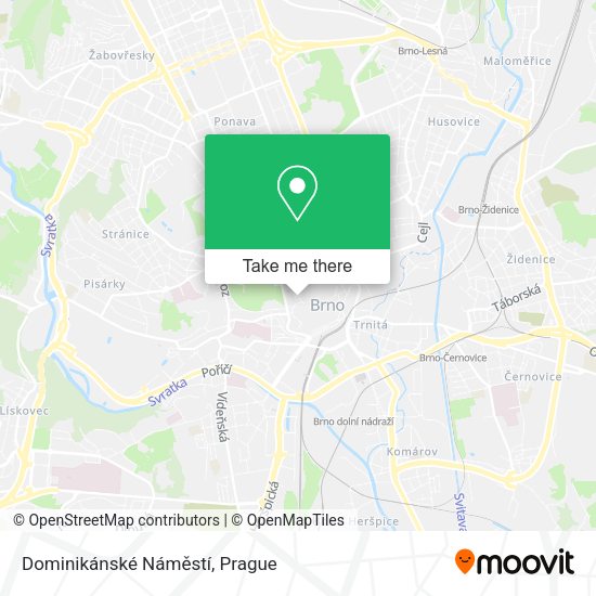 Dominikánské Náměstí map