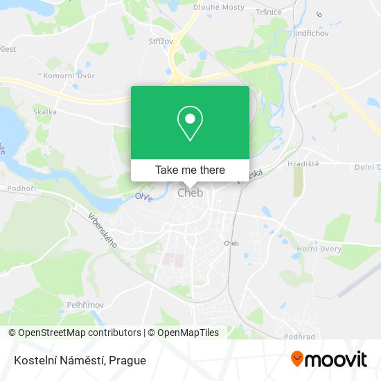 Kostelní Náměstí map