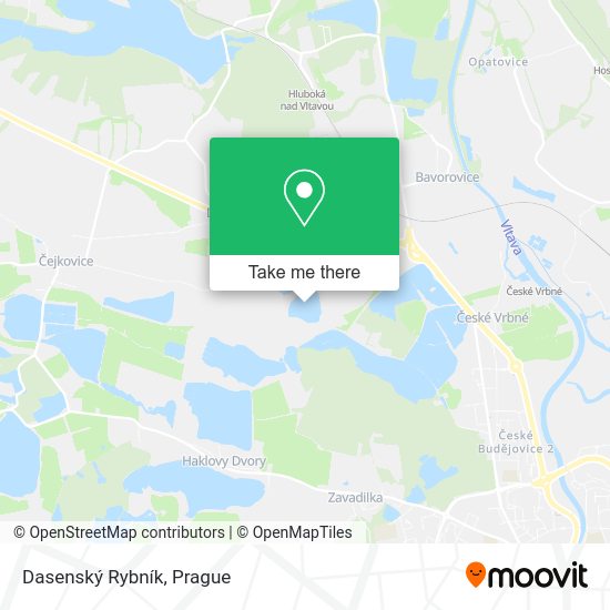 Dasenský Rybník map