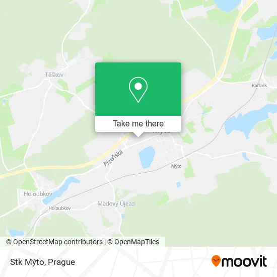 Карта Stk Mýto
