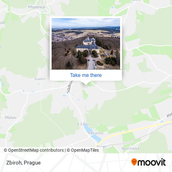 Карта Zbiroh