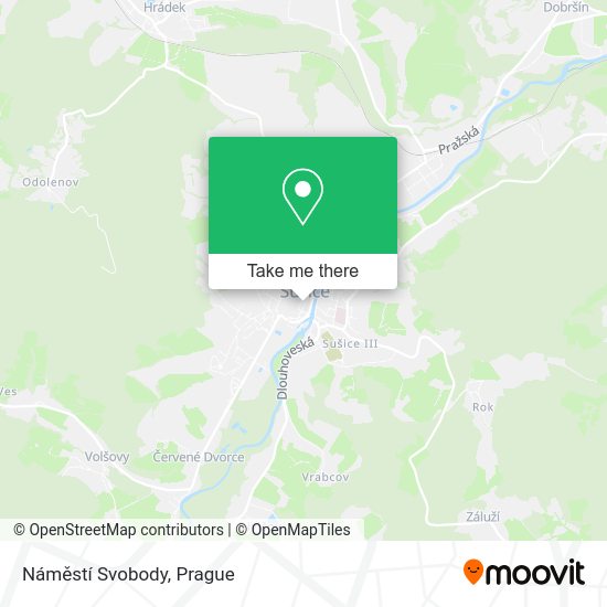 Náměstí Svobody map