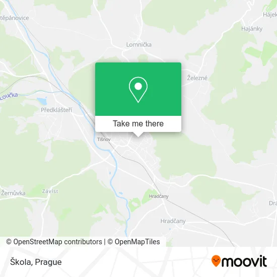 Карта Škola