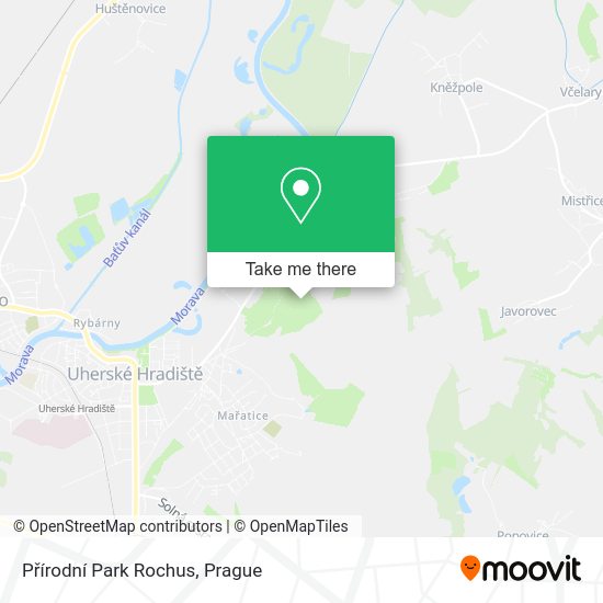 Přírodní Park Rochus map