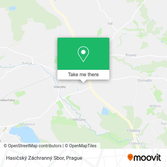 Hasičský Záchranný Sbor map