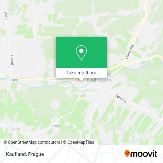 Kaufland map