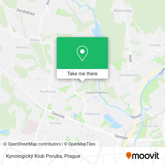 Kynologický Klub Poruba map