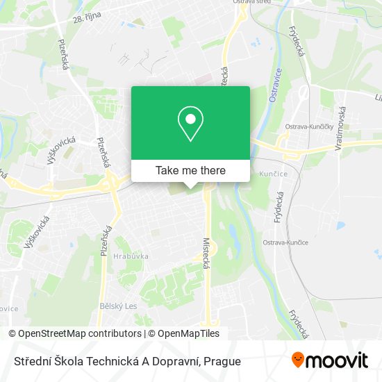 Střední Škola Technická A Dopravní map