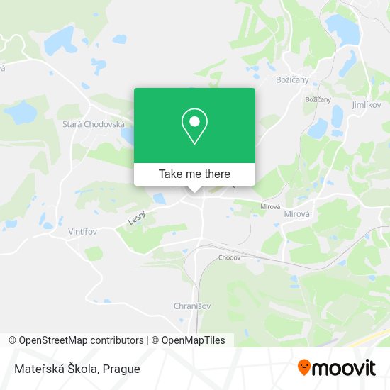 Mateřská Škola map