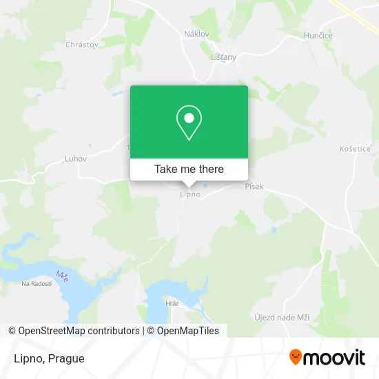 Карта Lipno