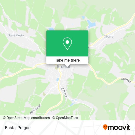 Карта Bašta