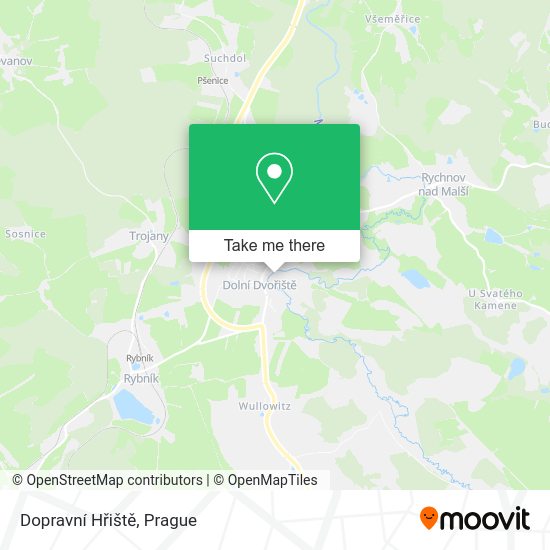 Dopravní Hřiště map