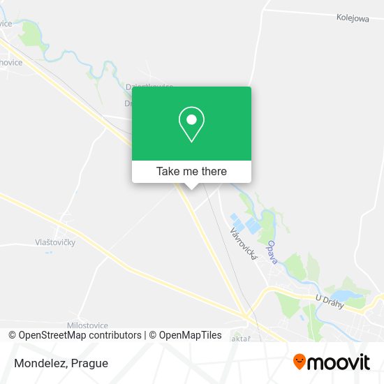 Mondelez map