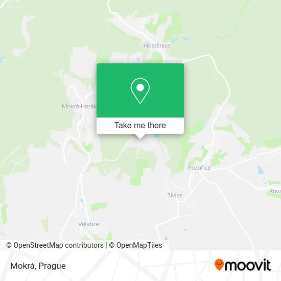 Карта Mokrá