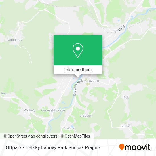 Offpark - Dětský Lanový Park Sušice map