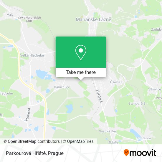 Parkourové Hřiště map