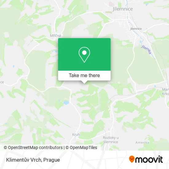 Карта Klimentův Vrch