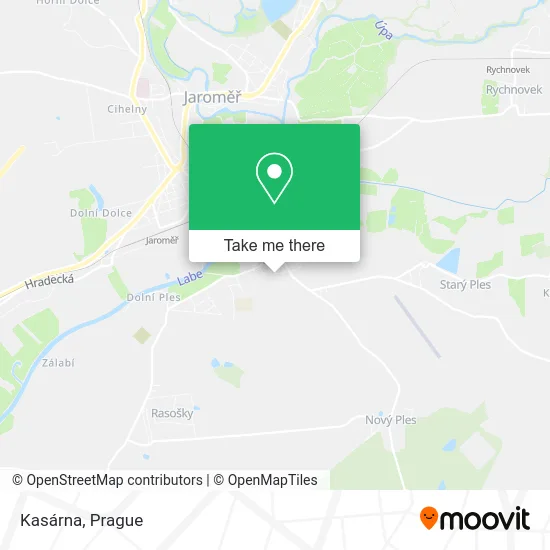 Карта Kasárna