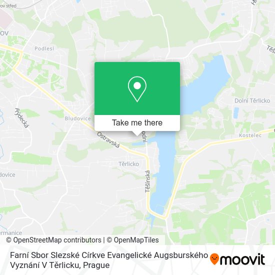 Farní Sbor Slezské Církve Evangelické Augsburského Vyznání V Těrlicku map