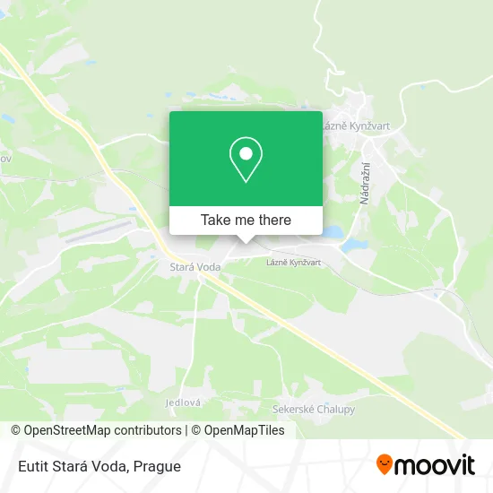 Eutit Stará Voda map