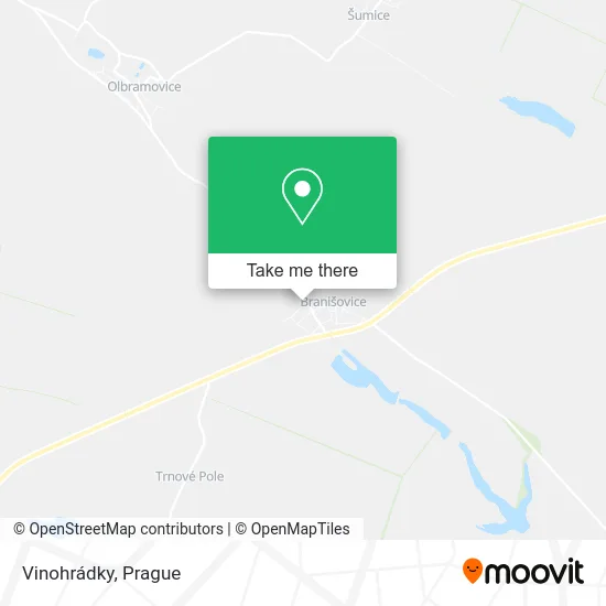 Карта Vinohrádky