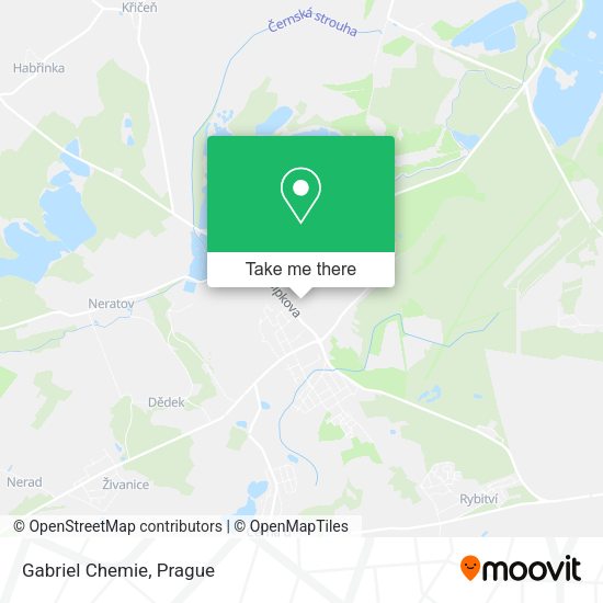 Карта Gabriel Chemie