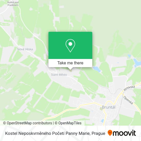 Kostel Neposkvrněného Početí Panny Marie map