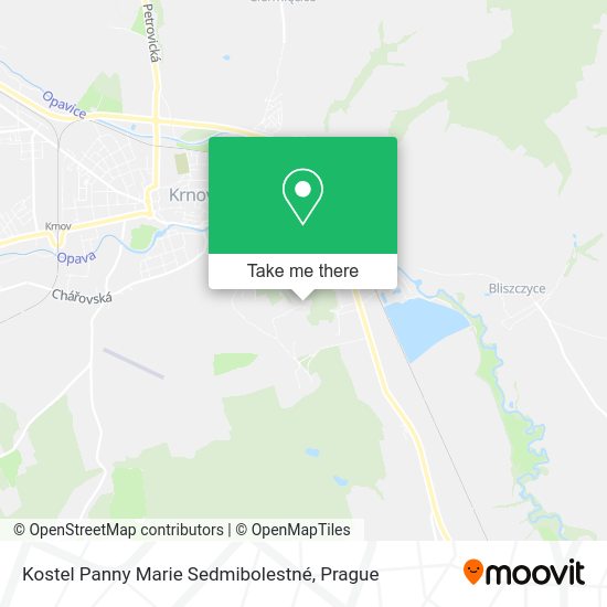 Kostel Panny Marie Sedmibolestné map