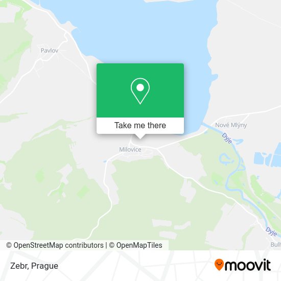 Карта Zebr