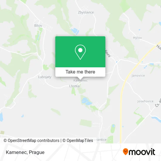 Карта Kamenec
