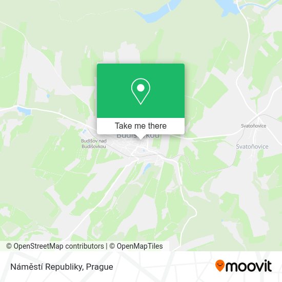 Náměstí Republiky map