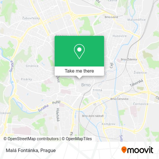 Malá Fontánka map