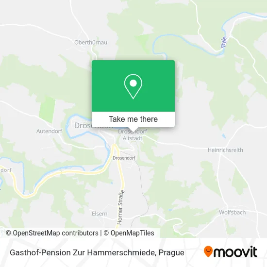 Карта Gasthof-Pension Zur Hammerschmiede