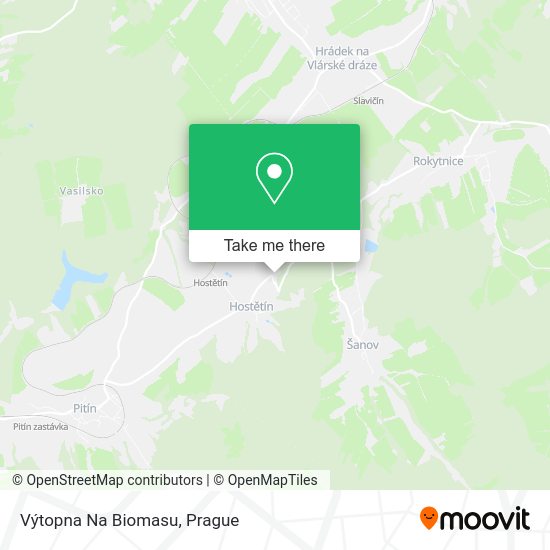 Výtopna Na Biomasu map