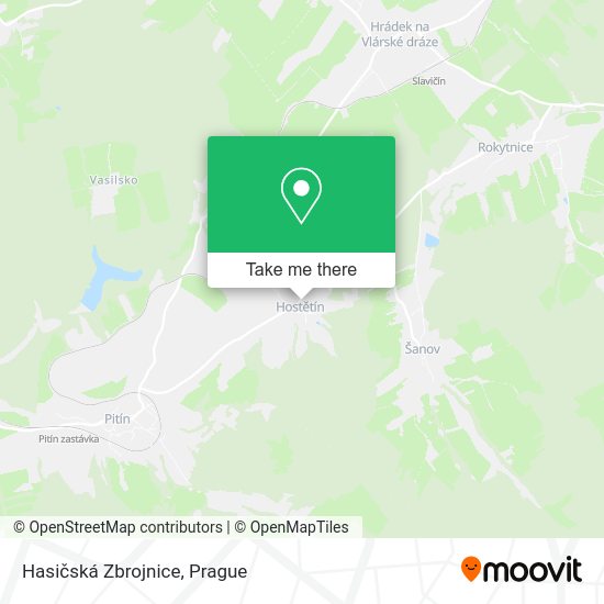 Hasičská Zbrojnice map