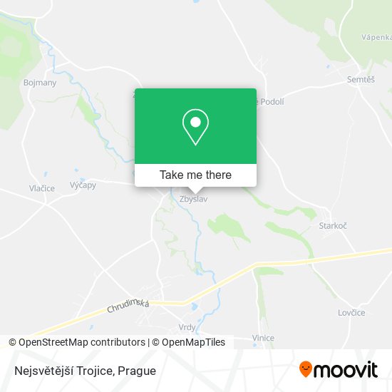 Nejsvětější Trojice map