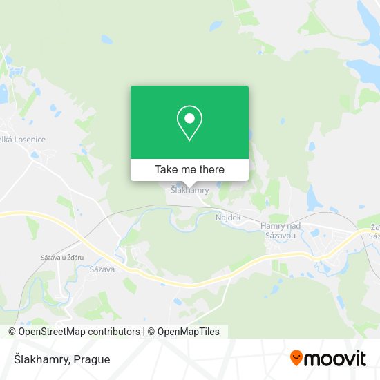 Карта Šlakhamry