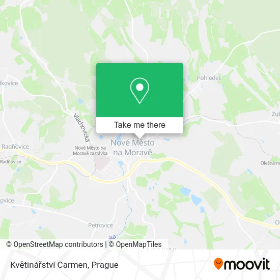 Květinářství Carmen map