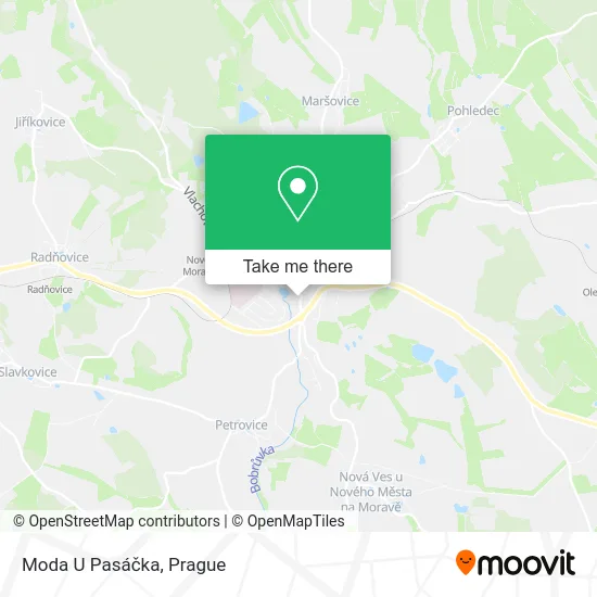Карта Moda U Pasáčka