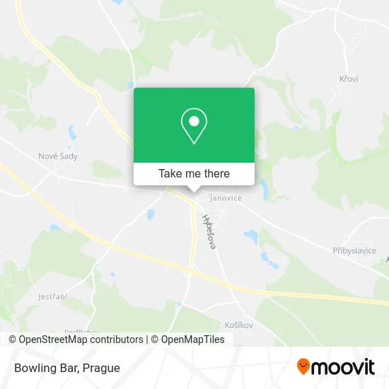 Карта Bowling Bar