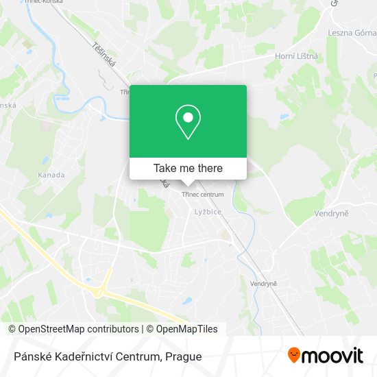Pánské Kadeřnictví Centrum map