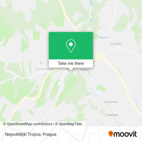 Nejsvětější Trojice map