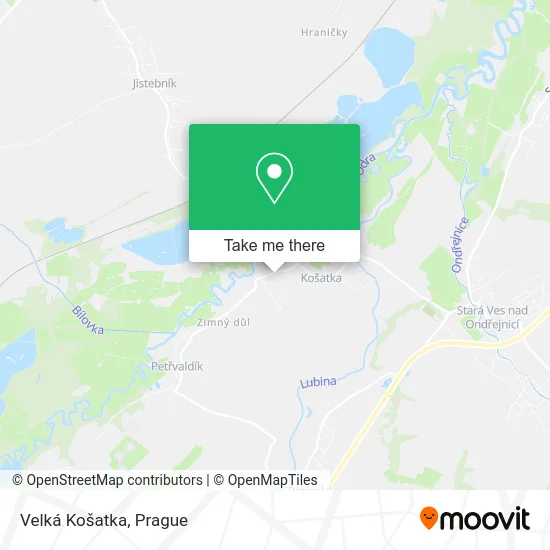 Карта Velká Košatka