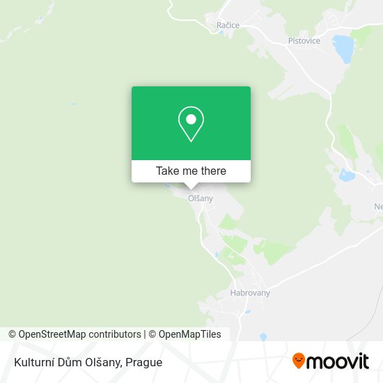 Kulturní Dům Olšany map