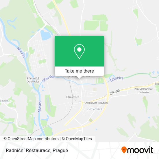 Radniční Restaurace map