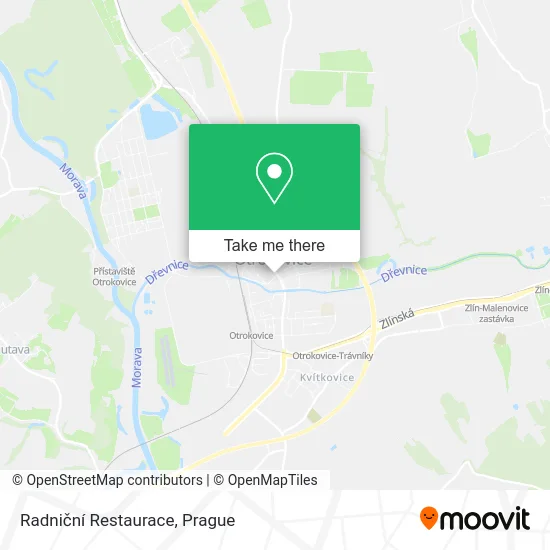 Карта Radniční Restaurace