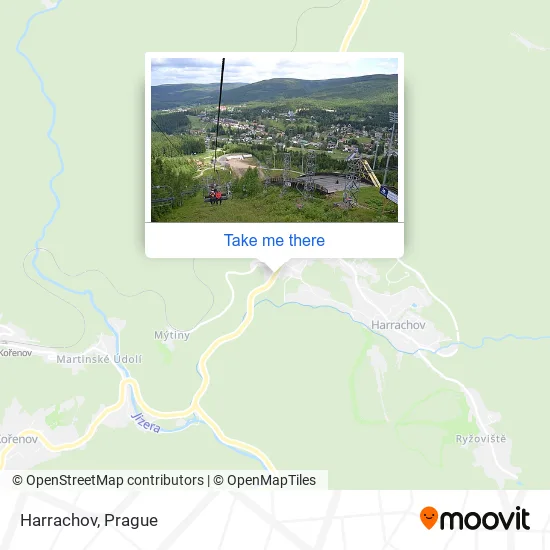 Карта Harrachov